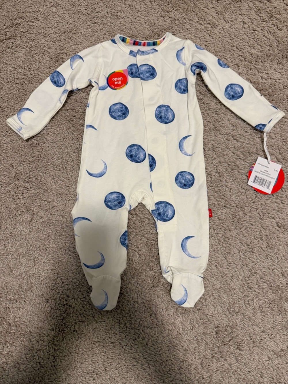 Magnetic Me Moon Cloud Stretch Footie